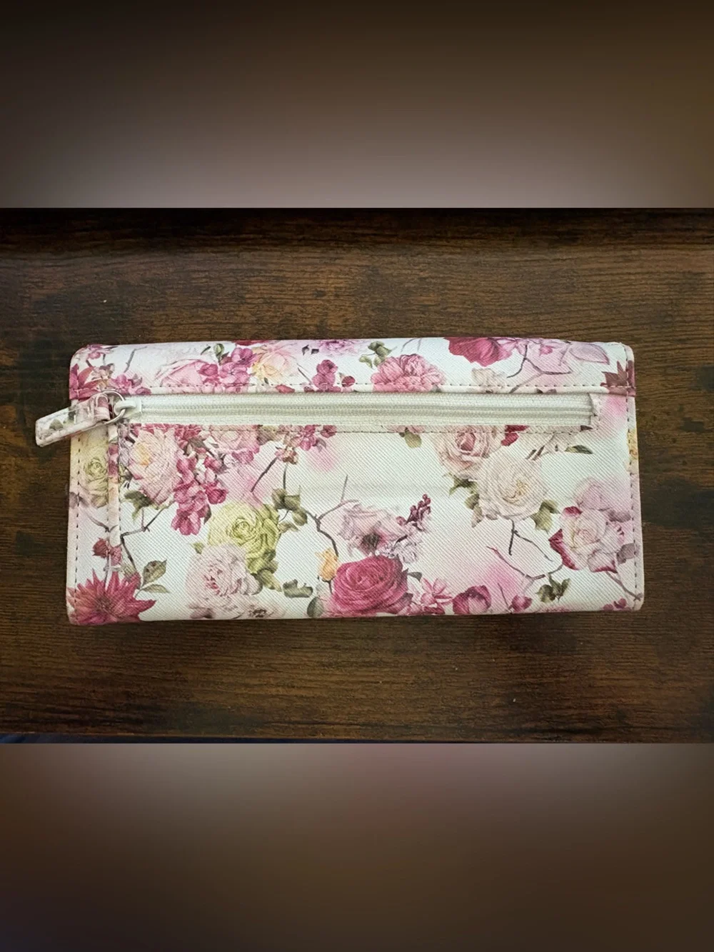 Tahari Floral Wallet with Identity Protection Lining